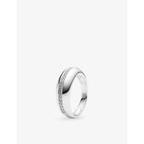 selfridges Sif Jakobs Palermo Sterling Silver and Cubic Zirconia Ring- Buy online at McGrocer