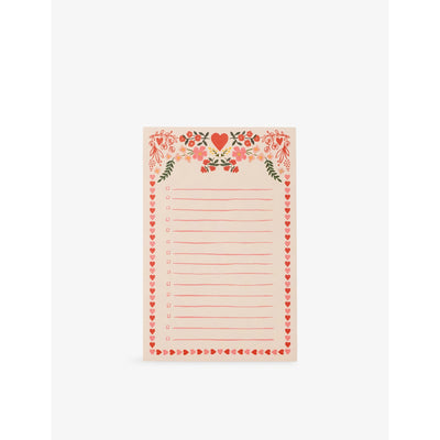 selfridges Rifle Paper Juliet Checklist Notepad- Buy online at McGrocer