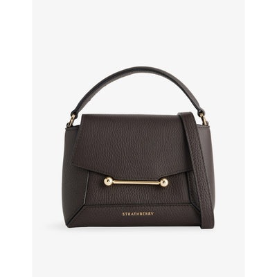 selfridges Strathberry Mosaic Nano Leather Top Handle Bag- Buy online at McGrocer