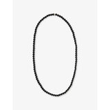 selfridges Thomas Sabo Talisman Beaded Sterling-Silver Onyx Necklace 70cm- Buy online at McGrocer