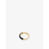 selfridges The Kooples Rhinestone-Embellished Brass Ear Cuff- Buy online at McGrocer