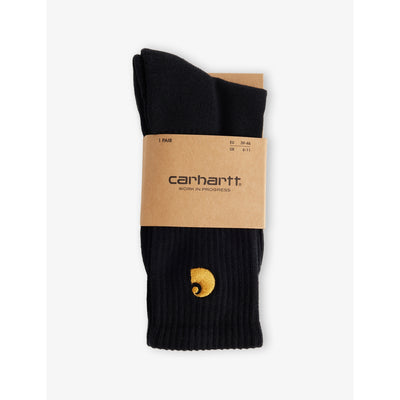 selfridges Carhartt WIP Chase Logo-Embroidered Cotton-Blend Socks- Buy online at McGrocer
