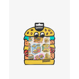 selfridges OMY Big Burger Sticker Sheet- Buy online at McGrocer