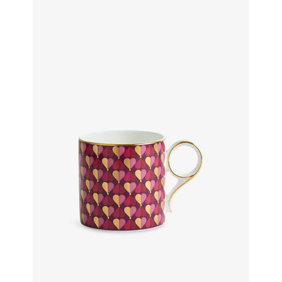 selfridges Wedgwood The Love Mug Magenta Bone China Mug 330ml- Buy online at McGrocer
