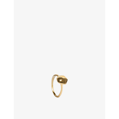 selfridges Monica Vinader Odyssey 18ct Yellow Gold Vermeil Stacking Ring- Buy online at McGrocer