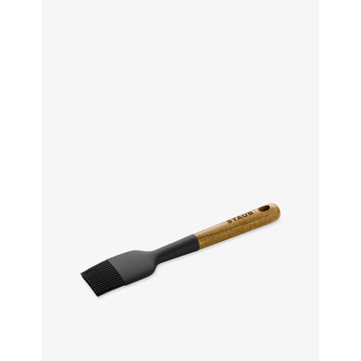selfridges Staub Brand-Embossed Silicone Pastry Brush 22cm- Buy online at McGrocer
