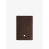 selfridges Montblanc Sartorial 2CC Leather Card Holder- Buy online at McGrocer
