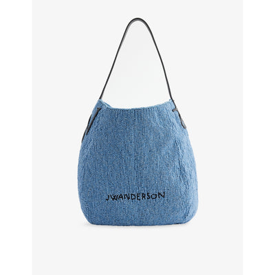 selfridges JW Anderson Beaded Small Bulb Bag- Buy online at McGrocer