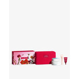 selfridges Clarins Glow-Boosting Routine Skincare and Lip Set 75ml, 5ml, 3ml- Buy online at McGrocer