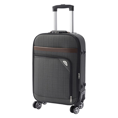 Superdrug 20-Inch Softshell Expandable Travel Suitcase with Combination Lock- Buy online at McGrocer