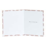 George Home floral birthday card with envelope - British product
