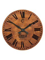 Next Lascelles French Wine Chateau Brown Wall Clock 49.5cm- Buy online at McGrocer