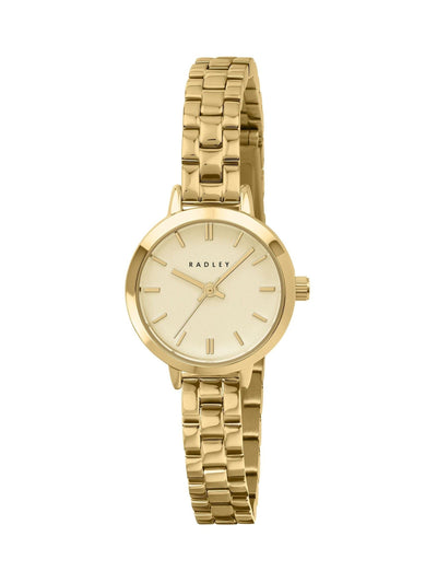 Next Radley Rose Gold Plated Case Stainless Steel Bracelet Watch- Buy online at McGrocer
