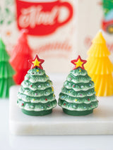 Next Something Different Green Nostalgic Christmas Trees Salt and Pepper Shakers- Buy online at McGrocer