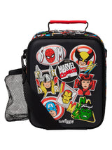 Next Smiggle Black Marvel Hardtop Level Lunchbox with Strap- Buy online at McGrocer