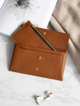 Next LRM Goods Leather Lady Brown Wallet with Insert- Buy online at McGrocer