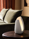 MADE.COM White Ceramic Lorelei Table Lamp, imported from the UK
