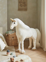 Next Cuddleco Gold Dust Standing Unicorn Stuffed Animal 90cm- Buy online at McGrocer