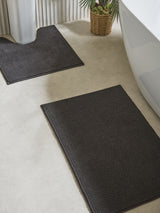 Next Charcoal Grey Bobble Bath and Pedestal Mat Set of 2- Buy online at McGrocer