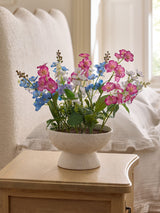 Next Multi Bright Artificial Florals in Ceramic Bowl 40cm- Buy online at McGrocer