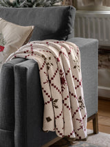 Next Gallery Home Heritage Fairisle Chenille Woven Christmas Throw- Buy online at McGrocer