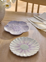 Next Lilac Flower Side Plates (Set of 2)- Buy online at McGrocer
