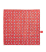 Harrods Isaia Geometric Print Pocket Square- Buy online at McGrocer
