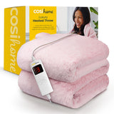 Superdrug Cosi Home Luxury Faux Fur Electric Heated Throw - Pink- Buy online at McGrocer