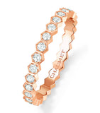 Chaumet Bee de Chaumet ring rose gold diamond, UK version