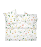 Harrods Schlossberg Cotton Sateen Zinnia Flat Sheet 280cm x 290cm- Buy online at McGrocer