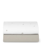 Harrods Snüz Crib Fitted Sheets (Pack of 2)- Buy online at McGrocer