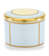 Harrods Ginori 1735 Colonna Diva Celeste Porcelain Trinket Box 6cm x 8cm- Buy online at McGrocer