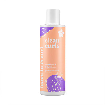 Superdrug Clean Curls 2 In 1 Leave In & Curl Hair Cream- Buy online at McGrocer