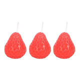 Superdrug Something Different Shaped Strawberry Candles (Pack of 3)- Buy online at McGrocer
