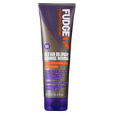 Superdrug Fudge Professional Clean Blonde Damage Rewind Purple Shampoo - Blonde Hair Treatment 250ml- Buy online at McGrocer