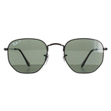Superdrug Ray-Ban Hexagonal RB3548N Black Polarised Unisex Sunglasses- Buy online at McGrocer
