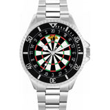 Superdrug Toff London Black Mens Gold Dartboard 180 Watch 42mm- Buy online at McGrocer