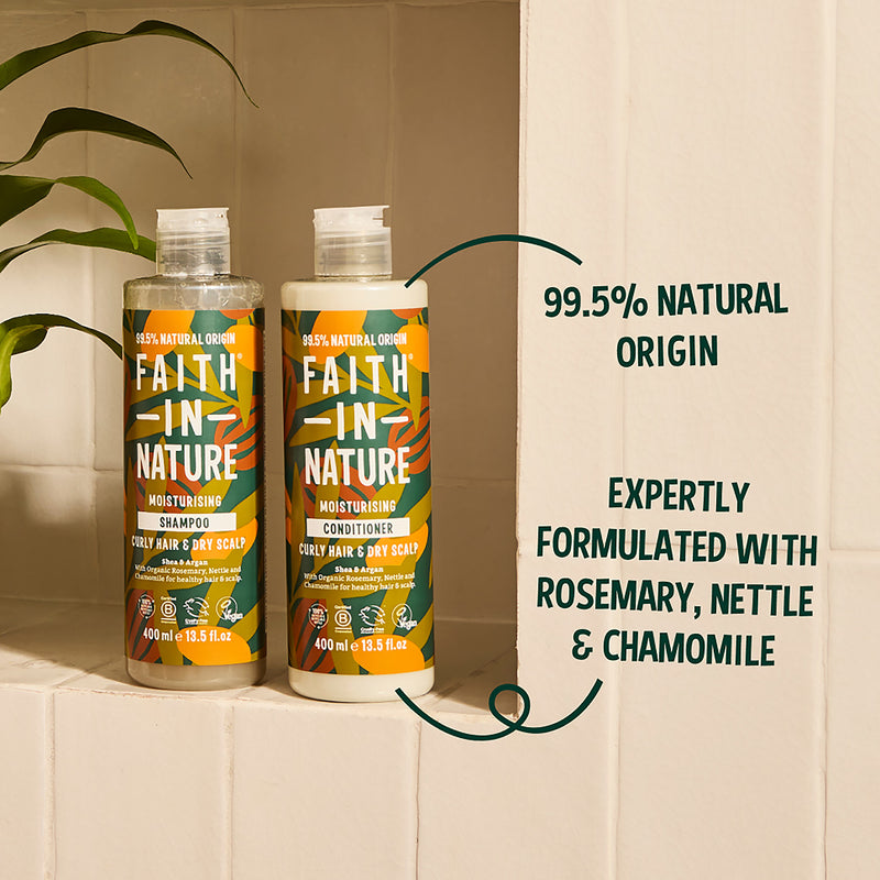 Faith In Nature Shea & Argan conditioner 400ml - British product