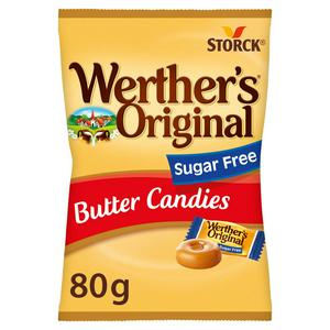 Werther's Original sugar free butter candies 80g (British brand)