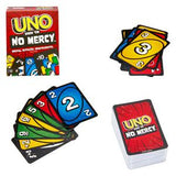 Uno Show Em Mercy card game box packaging (British brand)