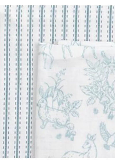 John Lewis The Little Tailor Mixed Pattern Muslin Cloths Pack of 4- Buy online at McGrocer