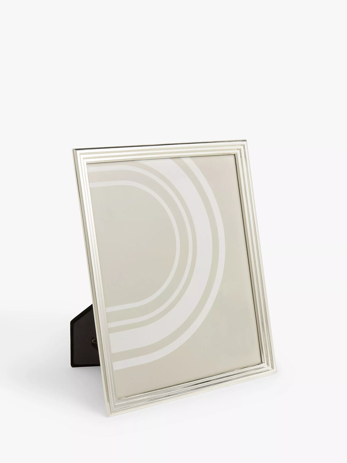 John Lewis ribbed silver plated photo frame, UK version