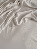 Bedfolk relaxed cotton flat sheets for various bed sizes - British product