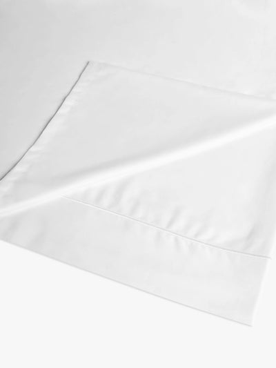 John Lewis The Ultimate Collection Luxury Suvin Cotton & TENCEL 900 Thread Count Flat Sheet White- Buy online at McGrocer