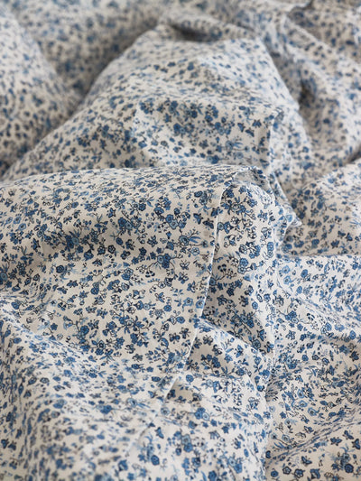 John Lewis Piglet in Bed Mini Meadow Washed Cotton Flat Sheet - King Size- Buy online at McGrocer