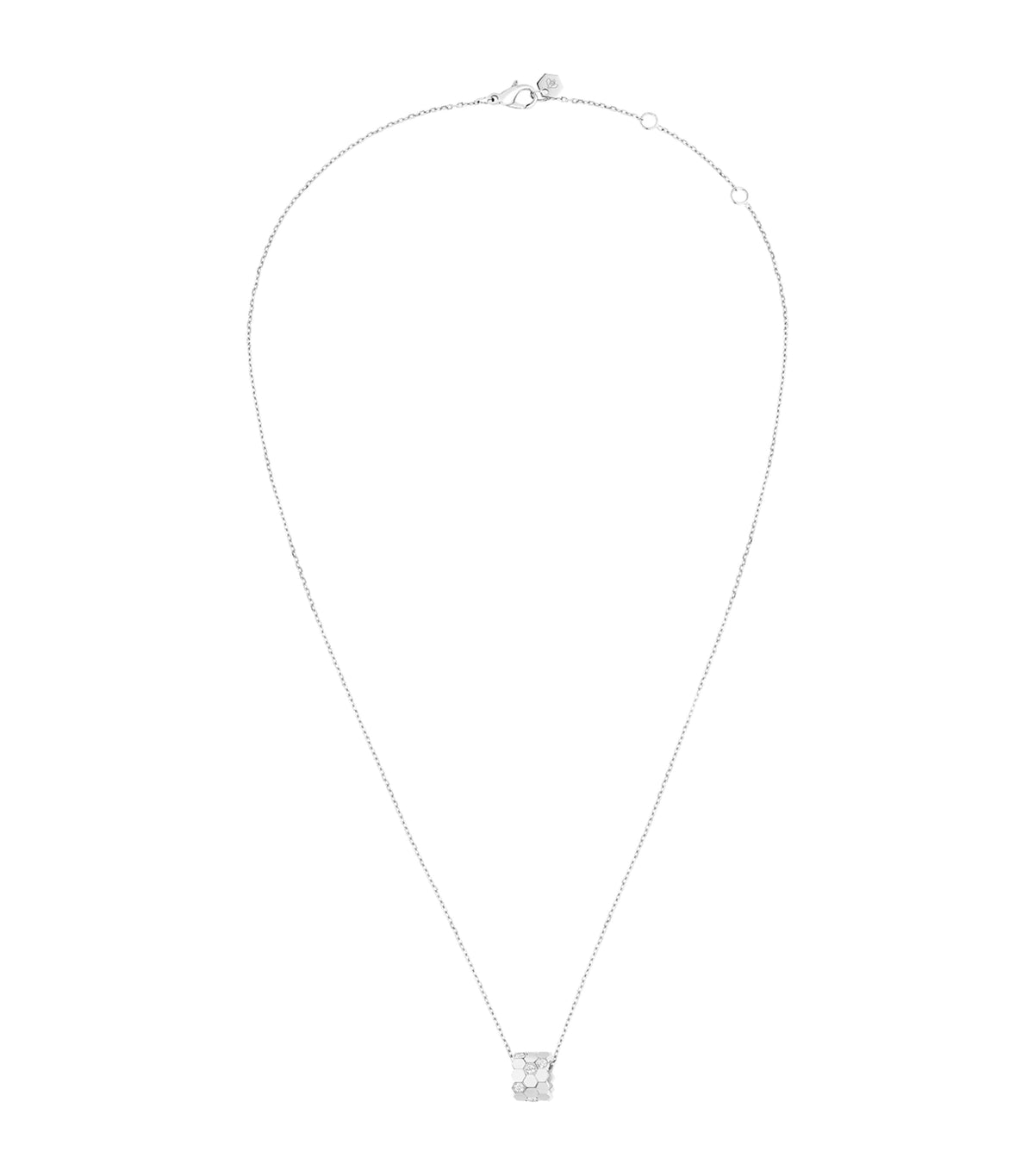 Chaumet Bee de Chaumet white gold diamond necklace, imported from the UK