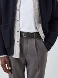 John Lewis leather horseshoe belt, imported from the UK