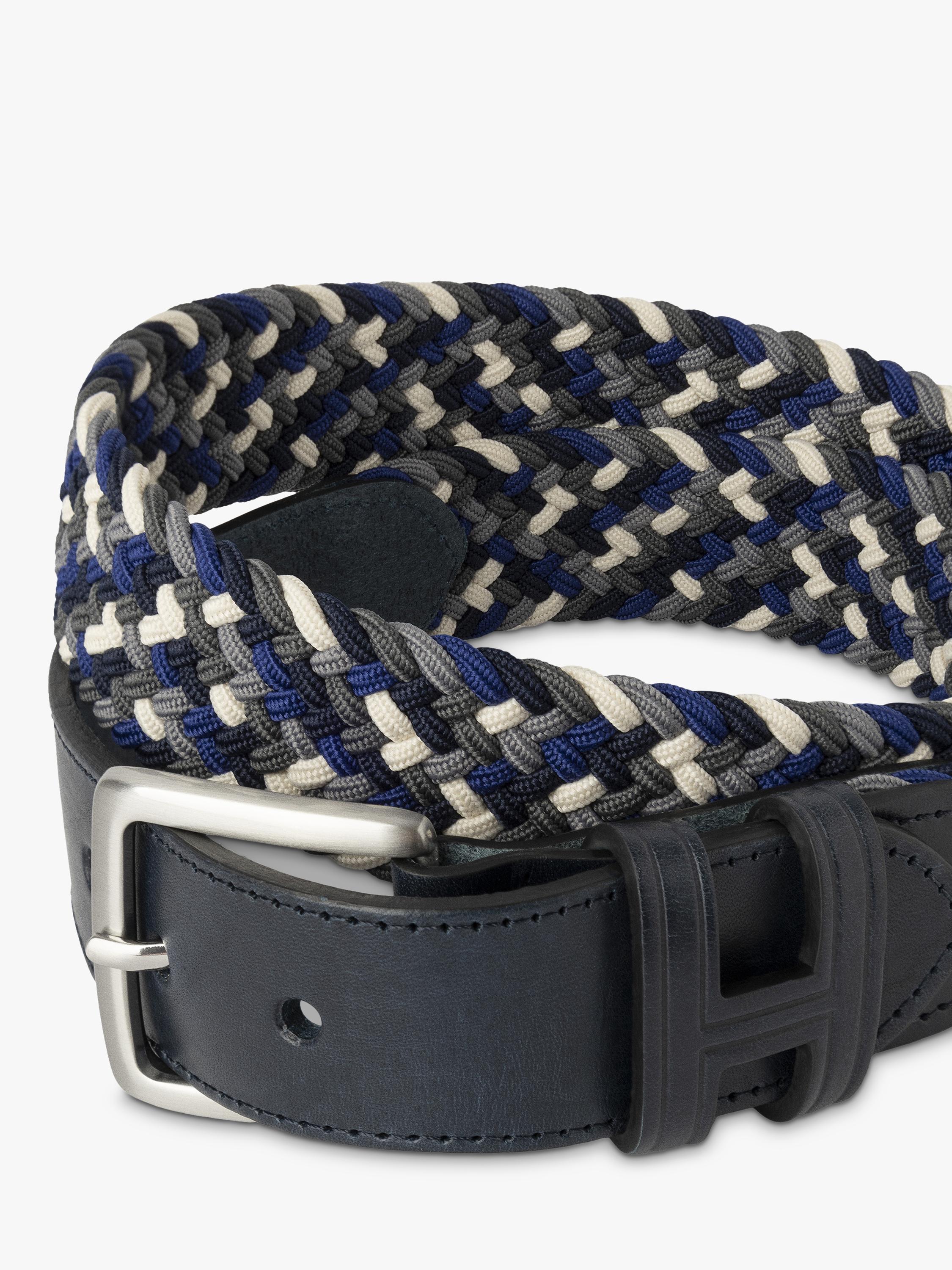 Hackett London plaited casual belt (British brand)