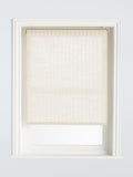 John Lewis jute cordless blind in white, UK version