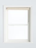 John Lewis jute cordless blind in white, UK version
